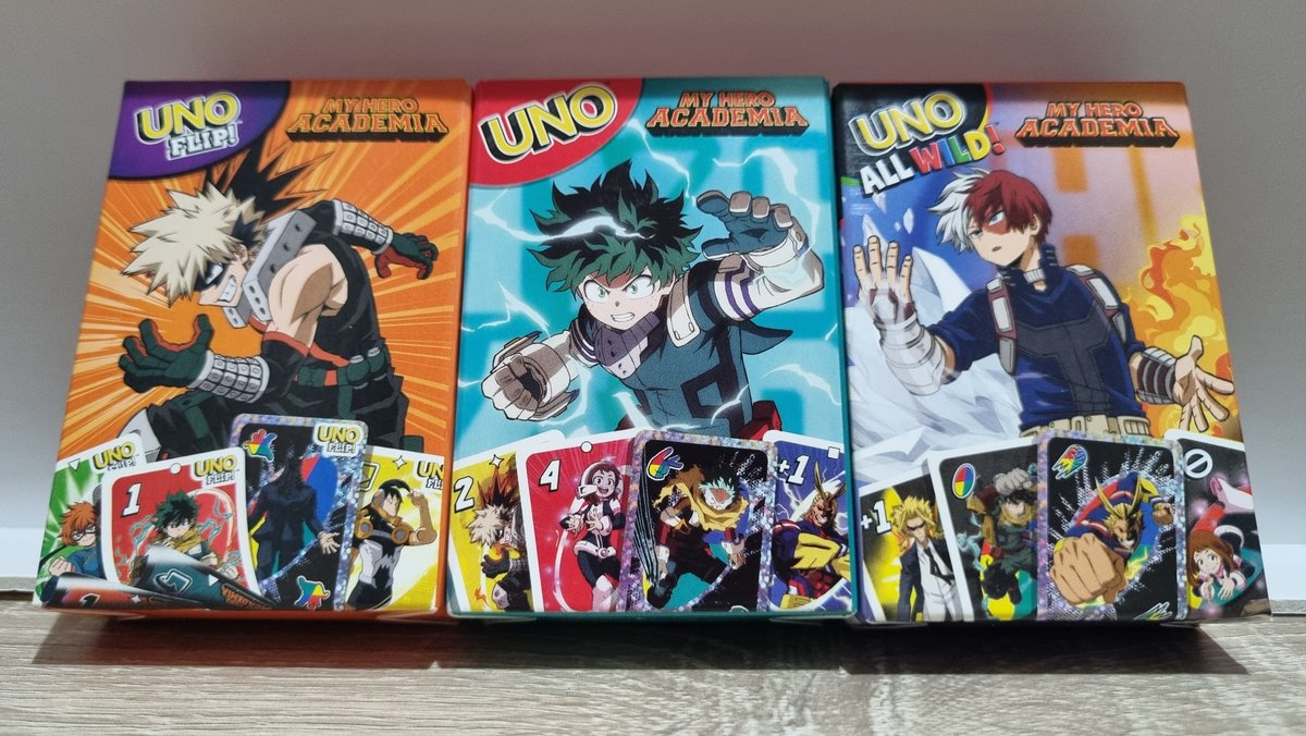 NotAnythingTvT's tweet photo. Uno - Happy meal
ยกชุด 3 กล่อง 350 รวมส่ง
*โชโตะมีตำหนิกล่อง*
สนใจ dm สอบถามเพิ่มเติงได้ค่ะ
#ตลาดนัดMHA #ตลาดนัดมายฮีโร่ #ตลาดนัดUA https://t.co/kTYW9zT3k0