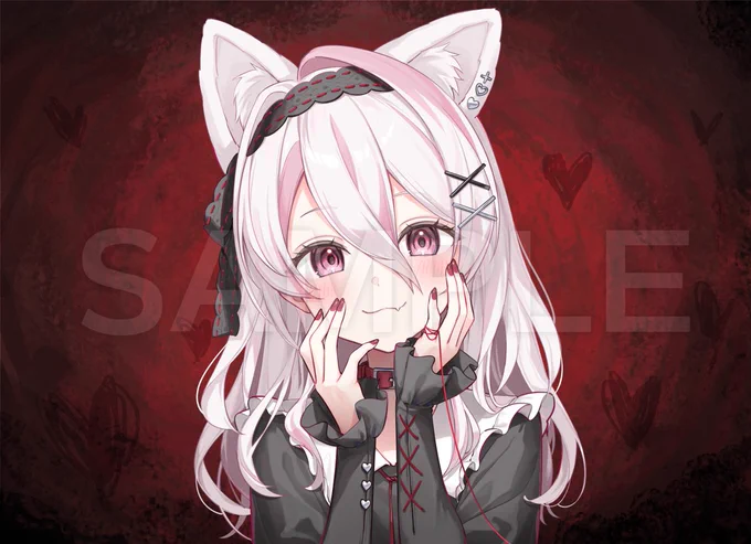 【お仕事】 夢見メロ様の『愛して愛して愛して』歌ってみたMVイラストを制作させていただきました! 素敵な動画に仕上げていただいております!