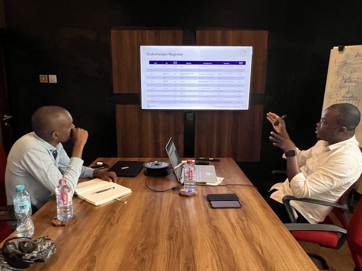 Projekt_Arena1's tweet photo. A one-on-one #PMP Certification training session. Get in touch with us if you want to acquire the project management professional certification #PMP. Our training is practical and relatable delivered by PMI Authorised instructors with over a decade experience. 
#pmpcertification https://t.co/2HX019O9bY