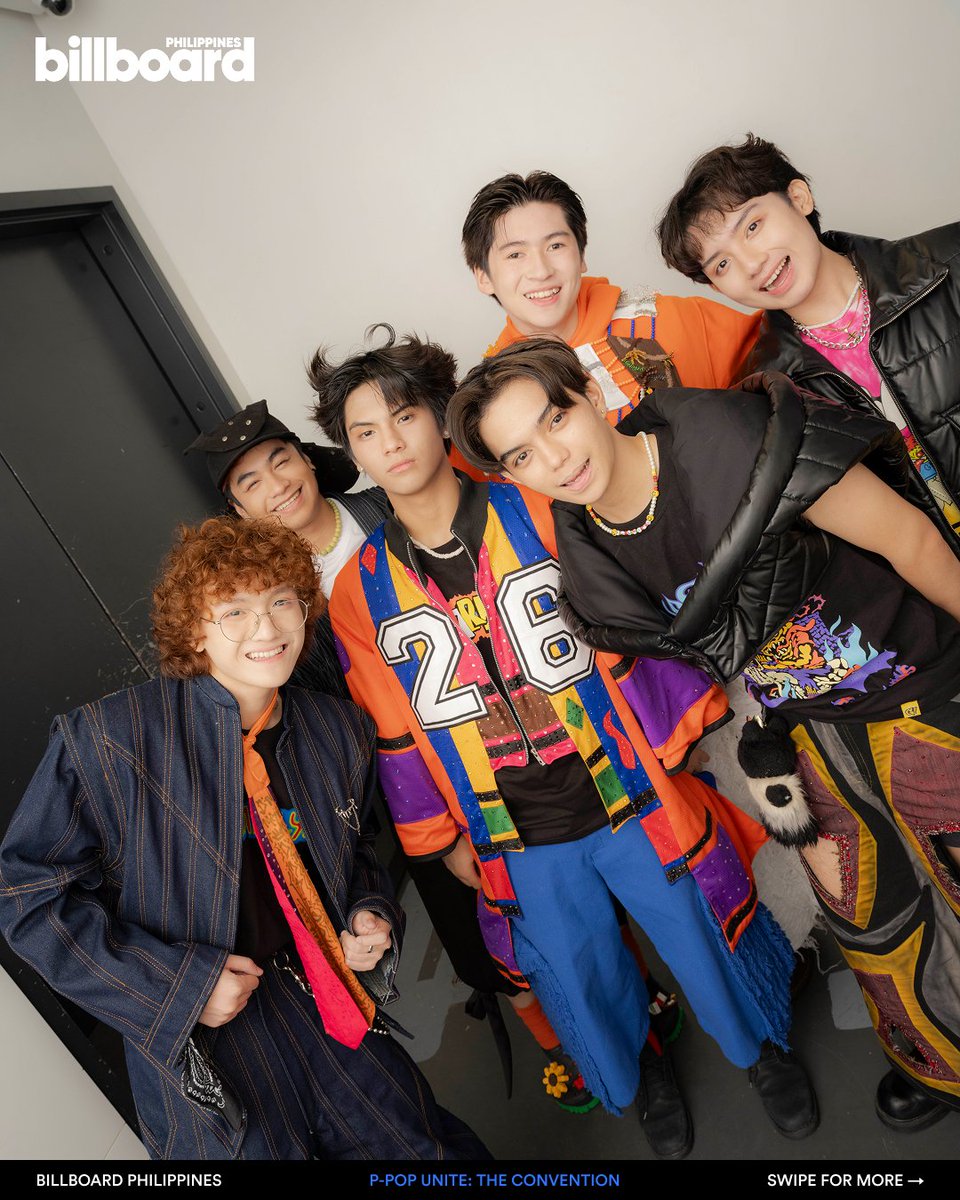 BBPHOfficial's tweet photo. At P-POP UNITE: The Convention, your favorite P-pop groups didn’t just perform for a packed SPACE at One Ayala — they also hung out, struck a few poses, and even recreated memes.

Photographer Shaira Luna (@shairaluna) gives us a glimpse of HORI7ON, KAIA, YGIG, BGYO, G22, and more offstage during P-POP UNITE.

Read more here:
https://t.co/FTKOVvz06j

Special Thanks to Tiktok Philippines as our Official Streaming Partner.

#BillboardPH #BillboardPhilippines