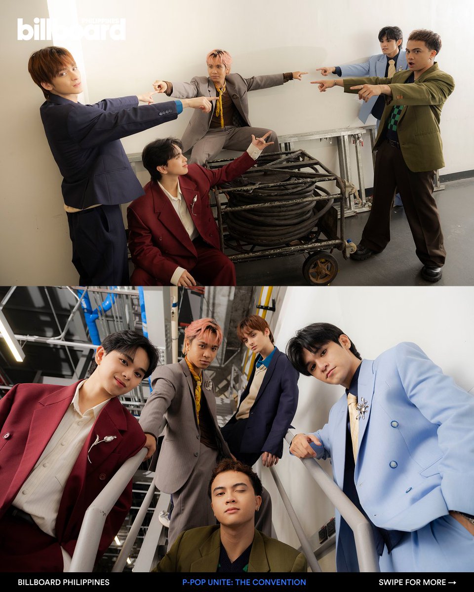 BBPHOfficial's tweet photo. At P-POP UNITE: The Convention, your favorite P-pop groups didn’t just perform for a packed SPACE at One Ayala — they also hung out, struck a few poses, and even recreated memes.

Photographer Shaira Luna (@shairaluna) gives us a glimpse of HORI7ON, KAIA, YGIG, BGYO, G22, and more offstage during P-POP UNITE.

Read more here:
https://t.co/FTKOVvz06j

Special Thanks to Tiktok Philippines as our Official Streaming Partner.

#BillboardPH #BillboardPhilippines