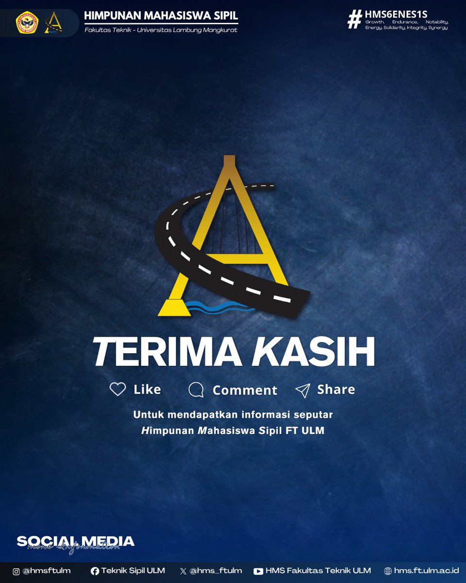hms_ftulm's tweet photo. [CONTRIBUTION]

Selamat kepada Ahmad Fadhilah (Teknik Sipil’24) dan Muhammad Randi Kurniawan (Teknik Sipil’24) telah berhasil meraih Juara 3 Kategori Desain Aplikasi Komputer Al-Qur’an pada kegiatan MTQM ULM 2026. https://t.co/8XSgdvJpnv