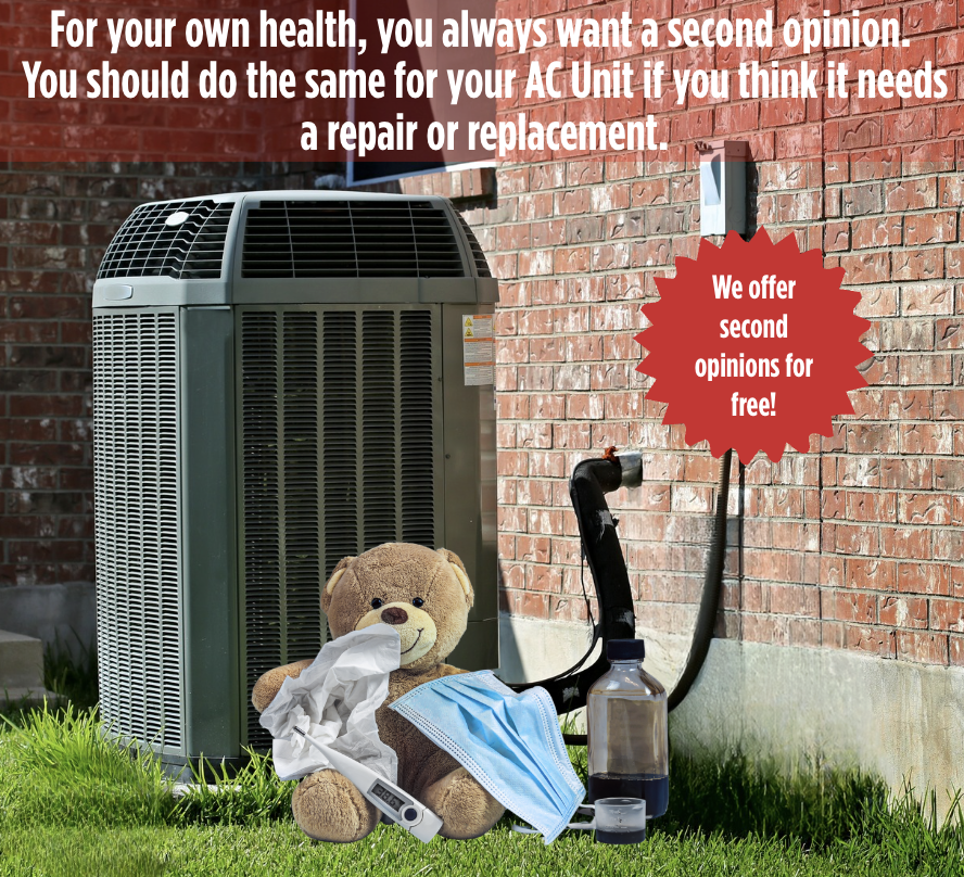 JohnHud50470512's tweet photo. You wouldn’t hesitate to get a second opinion for your own health, or for the health of a loved one. So, do the same for your AC Unit! We always offer second opinions for free.
That’s why you’ve gotta call AC Today, not tomorrow! 941-751-2642.
#ACToday #FreeSecondOpinion https://t.co/IPB37aUENn