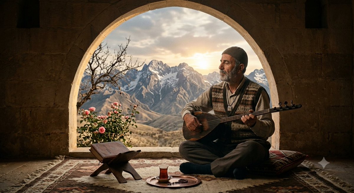 ProfDrHamzaAl's tweet photo. Bugün de bilge şair Sümmani'yi yad etsek:

Ey gönül devr-i âlemde çektiğin davâ nedir
Seni böyle derde salan bu nefs-i havâ nedir
Bir gün olur güneş batar gül solar bülbül gider
Bu meşekkat bahçesinden aldığın meyve nedir

Hocalar kitabın açar başın Bismillâh ile
Müminler ikrâra gelir Amentu Billâh ile
Mecnûn da dağlara çıkar murâdı Allâh ile
Hiç ona soran oldu mu arada Leylâ nedir

Ey Sümmâni ne çekersin sonu gelmeyen âhı
Vücût bir saraya benzer akıldır padişâhı
Ömür bir gece misâli ölüm onun sabâhı
Aç gözün gafletten uyan gördüğün rüyâ nedir