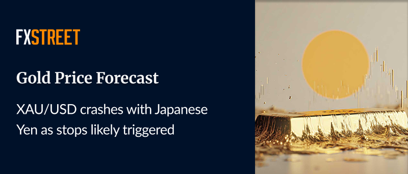 FXStreetNews's tweet photo. 📉 #Gold keeps falling and refreshes seven-month lows.

⤴️ The #USDollar rebounds as USD/JPY hits fresh 40-year highs.

🚨 Gold could test November 2025 lows near $3,930 as the #DeathCross remains in play.

Find the full forecast, here 👇
https://t.co/C6lkXvGs54 https://t.co/cXUrbveqeX