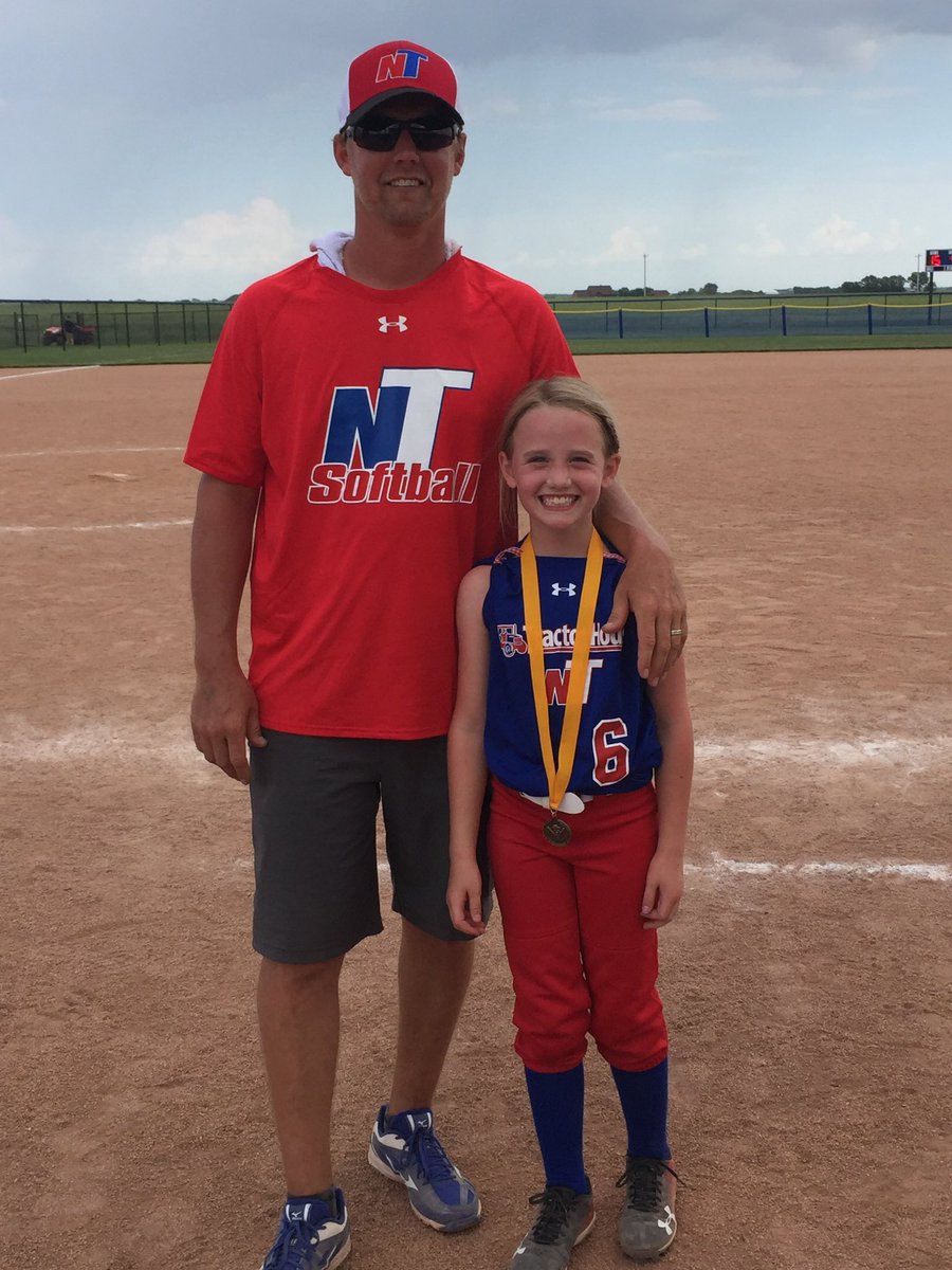 Cbehr012's tweet photo. And just like that Marley’s summer softball career is over. I guess I blinked. Hats off to ya kid. Thanks for staying the course and being a great person, teammate, and player. 
Love, Dad
#NTsoftball https://t.co/8VCGn9FTAD