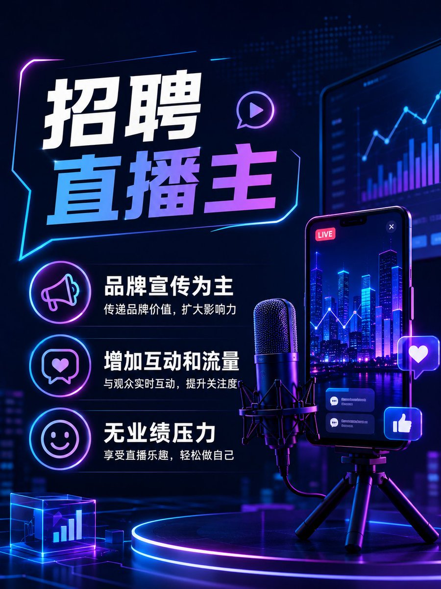 starglobalMY's tweet photo. Part Time直播主招募中！

顶尖运营团队： 幕后专业团队全程支持，为你打造高质感的直播体验，让你只需专注面对镜头。

📌 我们希望你：
形象气质佳，表达流利，具备良好的沟通能力与临场应变能力。
有直播、主持或视频拍摄经验者优先（非硬性条件）。

*Based in KL https://t.co/Lo93Gp6HX7