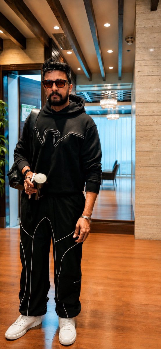 KicchaWorldfans's tweet photo. Effortlessly cool. Getting ready to conquer the screen once again.
#KicchaSudeep𓃵 #BRBFirstBlood https://t.co/1o5DC0rXg9