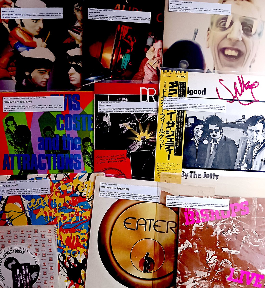 DR. FEELGOOD 大名盤 1st アルバムの希少日本盤帯付き LP (Wilko