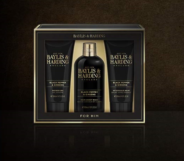 jenkaysa's tweet photo. #malegrooming For the man who has everything Check out Baylis &amp; Harding Men's Trio Black Pepper &amp; Ginseng Grooming #baylisandharding https://t.co/z34Heo03Fv