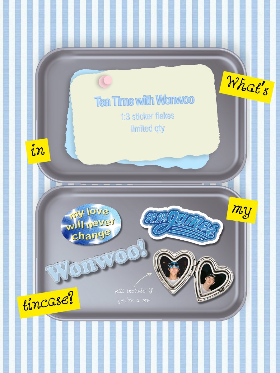 wonuridoll's tweet photo. c U @ #TeaTimewithWONWOO .ᐟ 

✩ PM batch !!!
✩ 1:3 sticker flakes
✩ limited qty
✩ trades 🆗! must dm 💌
✩ lmk if u ♥︎ mw 

funny fun stuff onli ⦮ ⦯ ⟆ https://t.co/Gx67SH1EpE