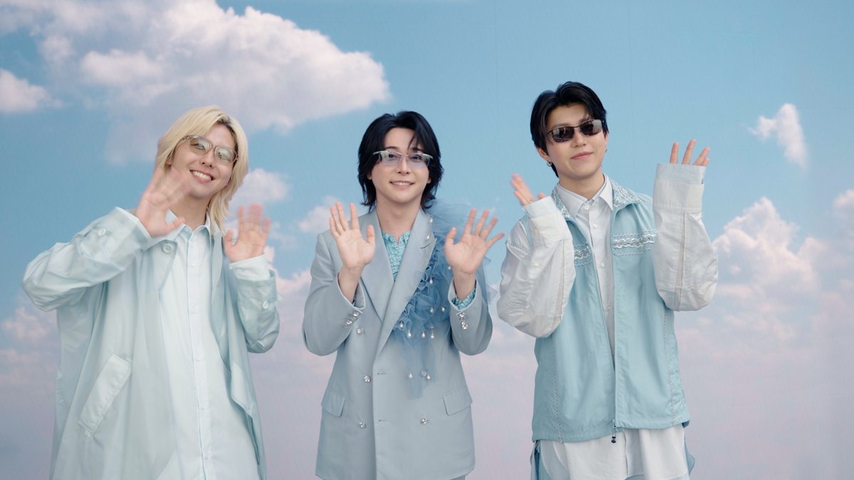 Mrs. GREEN APPLE】3人で仲良くメガネ選び！ 眼鏡市場『SPF グラス』新