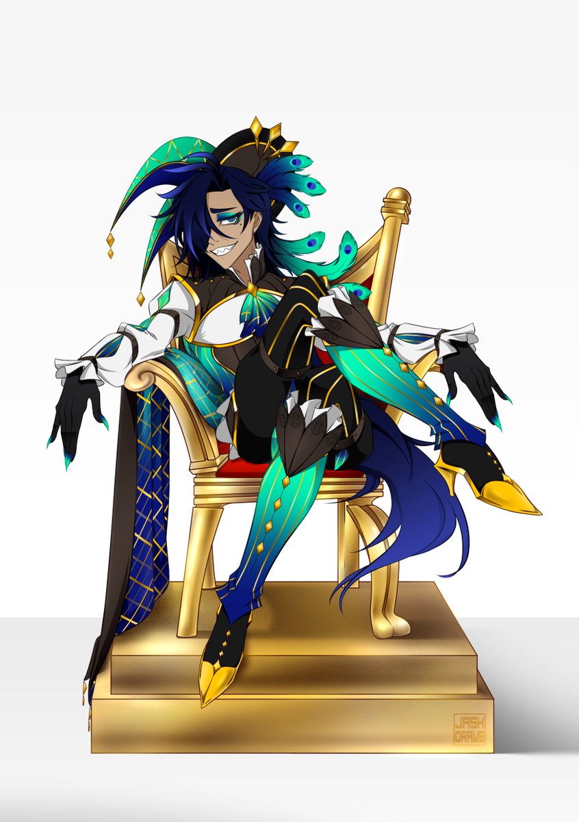 TheFoolVT's tweet photo. It's no throne, but I think it's only fair for the Jester to get a turn on a fancy chair every now and again. https://t.co/FDwbjOzm9i