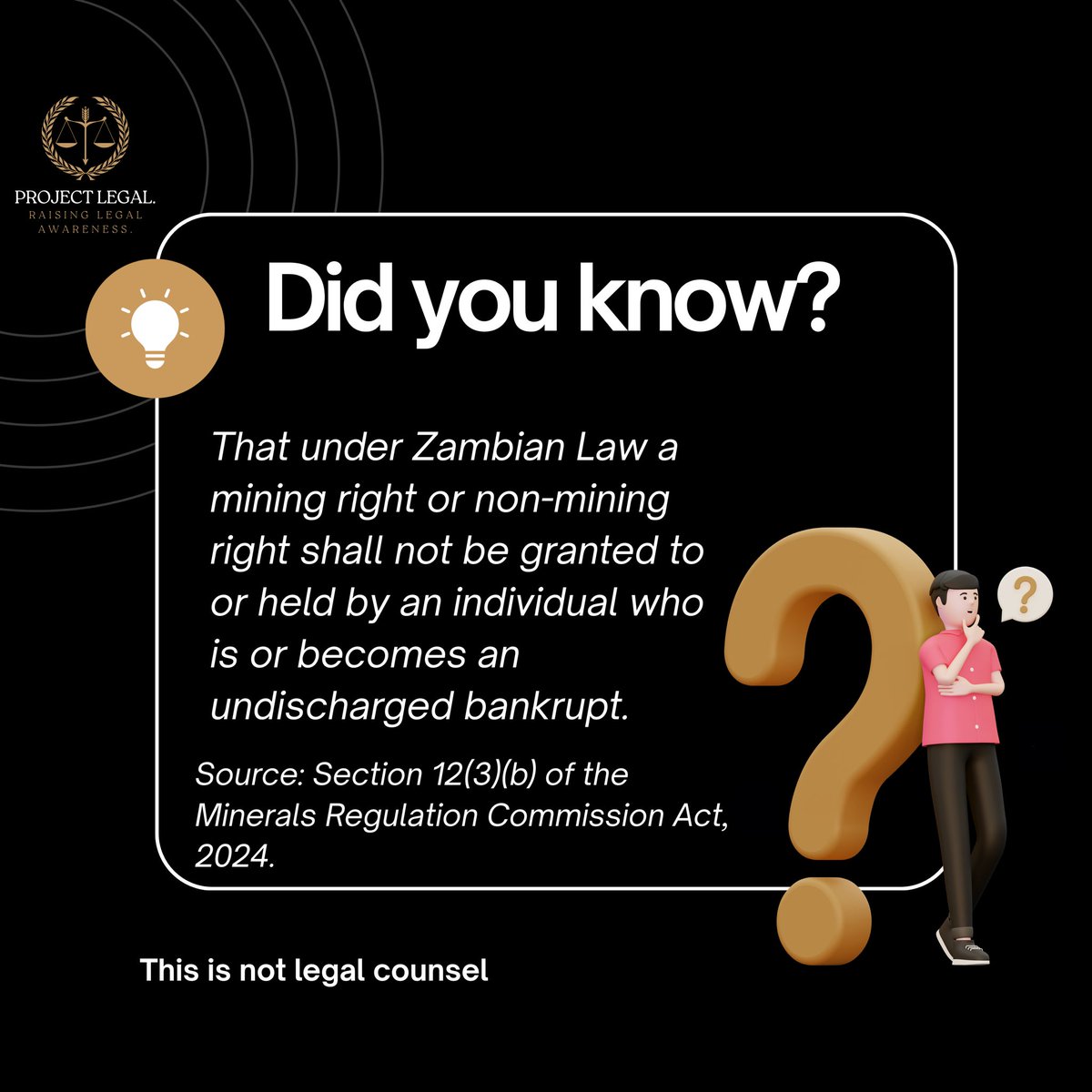 MusanshiPeter's tweet photo. Legal awareness.
Day 181 of 365.

#ZambianLaw #LegalEducation #ProjectLegal #2026LegalPosters https://t.co/6BtZxBwnLg