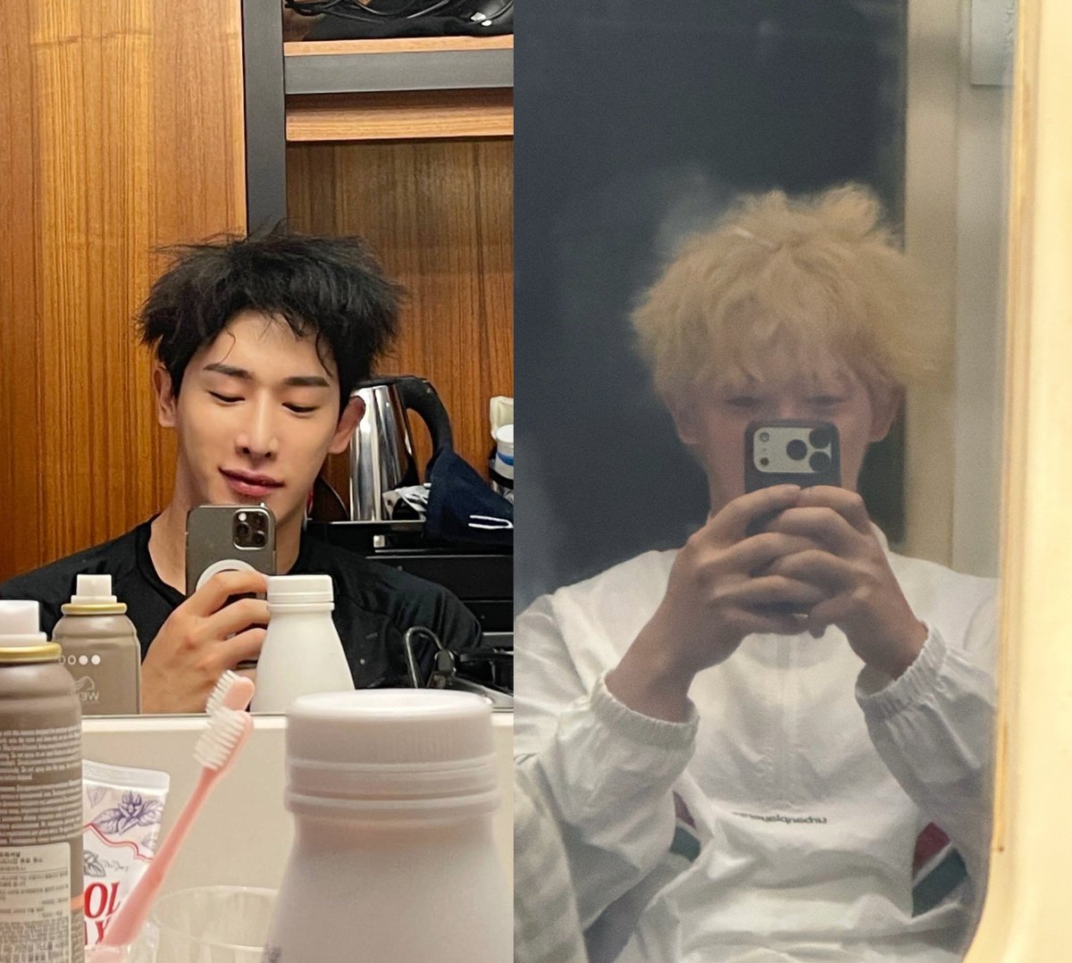 themalificent's tweet photo. This genre of #WONHO #원호 photos 😂

2022                                               2026 https://t.co/qyCUes1Hjy