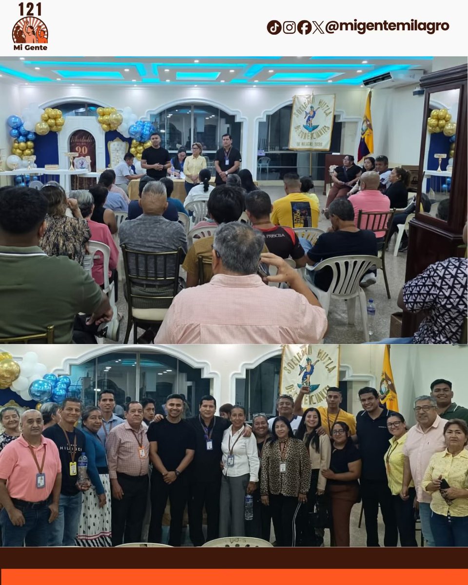 migentemilagro's tweet photo. 📋 🗳️ ¡Seguimos fortaleciendo nuestra democracia interna! Hoy, el Dr. Johny Noboa, precandidato a la Alcaldía de Milagro, junto a los precandidatos a concejales y juntas parroquiales, suscribieron las actas de proclamación y aceptación ante delegados del CNE. #MiGente121 #milagro https://t.co/iDRJWSD0d7