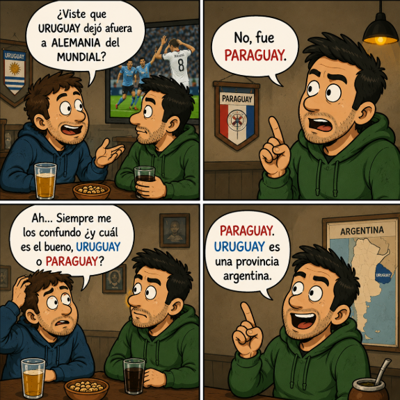 lukyano's tweet photo. El Mundial #Paraguay #Uruguay #Marruecos #Alemania https://t.co/0l6eTBYukf