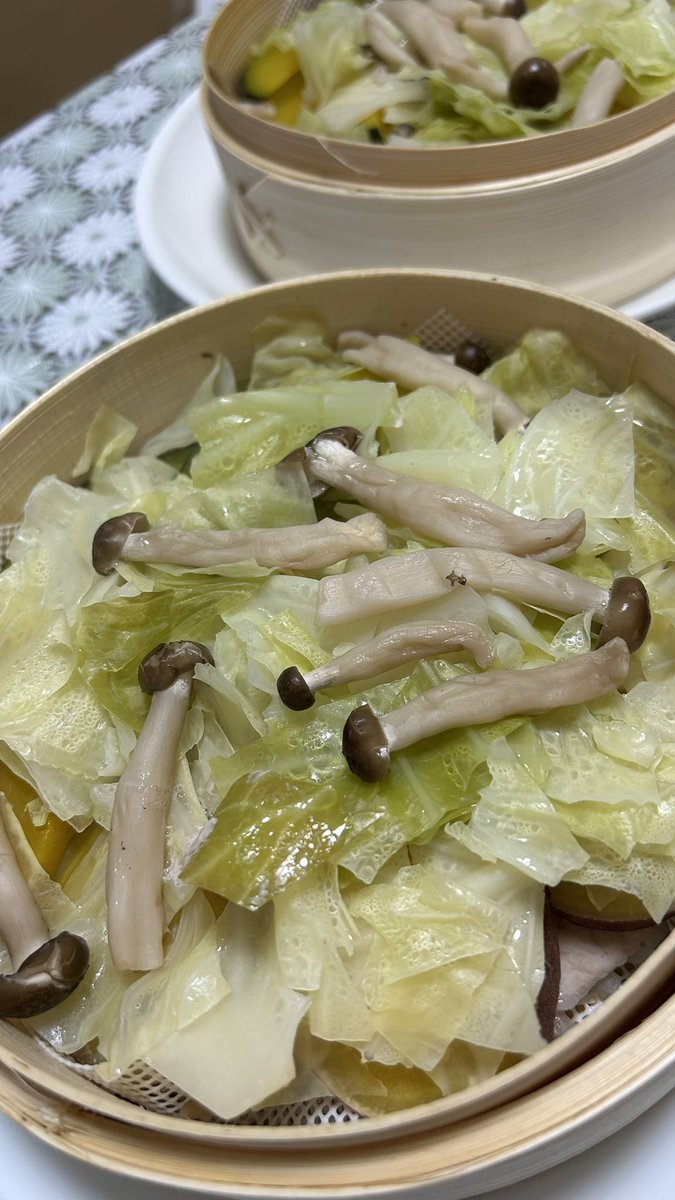 k_384's tweet photo. 昨日の晩御飯一人暮らしの時から
気になってたせいろ蒸し野菜に
してみたけど凄い楽に美味しく
野菜食べれて最高だった！！！(*´꒳`*) https://t.co/nfj83P5J3z