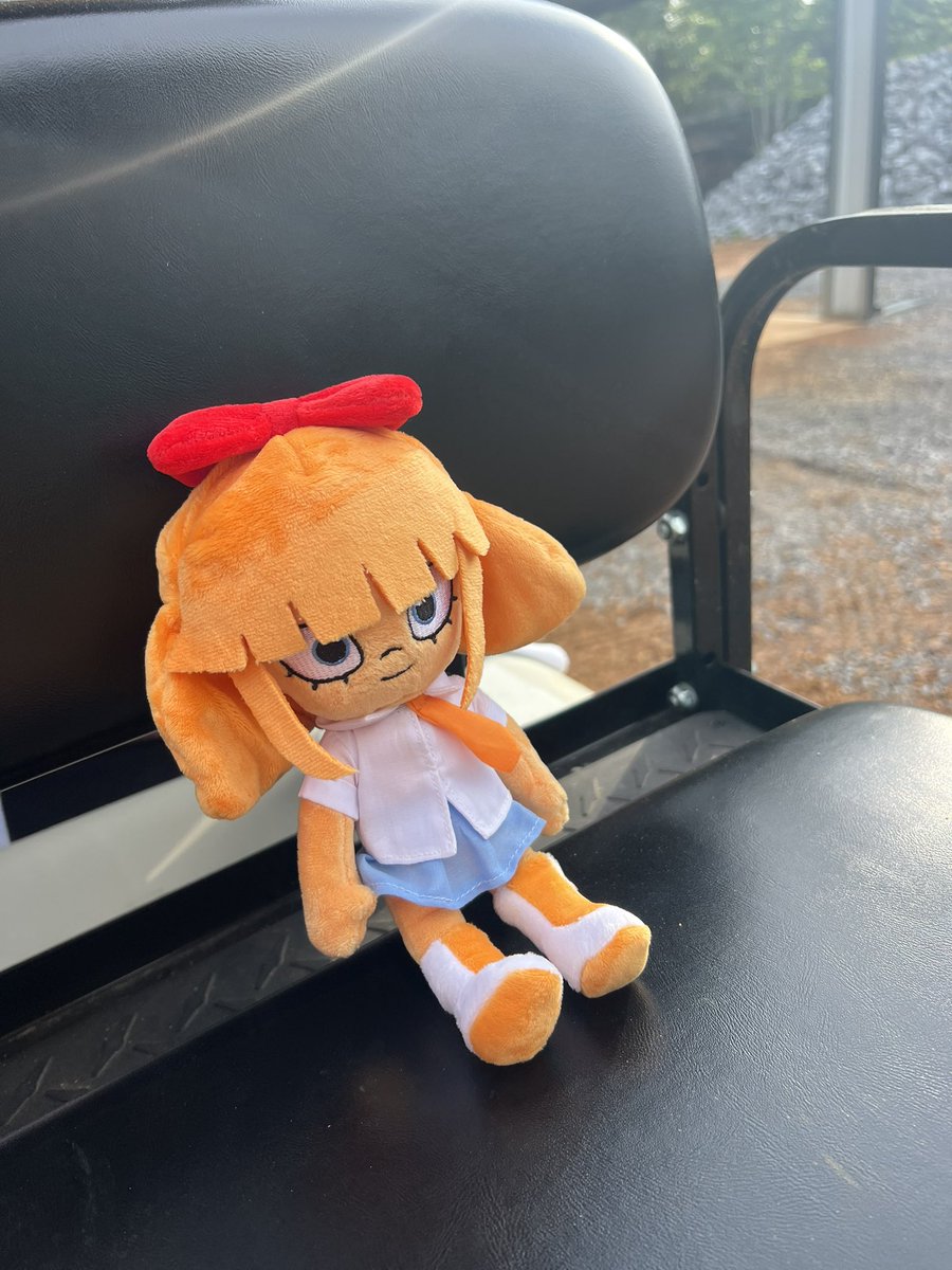twilightfart617's tweet photo. i took my Mymy plush with me to the lake .. i think she loved it https://t.co/K5injOoBw2