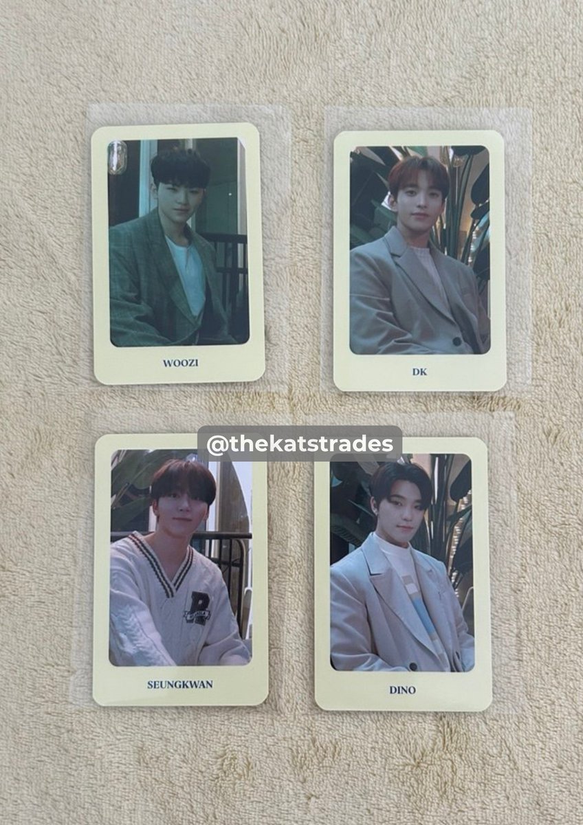 thekatstrades's tweet photo. WTS LFB PH Seventeen

Ode To You Off the Record Inclusions
Photobook (w/flaws)-PHP 300
Photocards-PHP 100 each

MOP: Gcash
MOD: GGX, LBC, J&amp;T
DM me for pics of condition.
#WTS #SEVENTEEN https://t.co/VqwiIq69sW