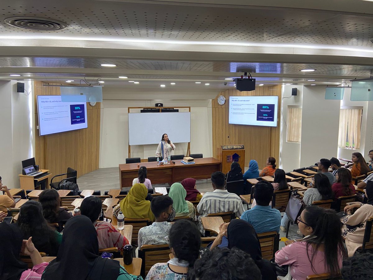 myewubd's tweet photo. Guest Lecture Session on “HR and Artificial Intelligence” https://t.co/PbEPpQsIqt