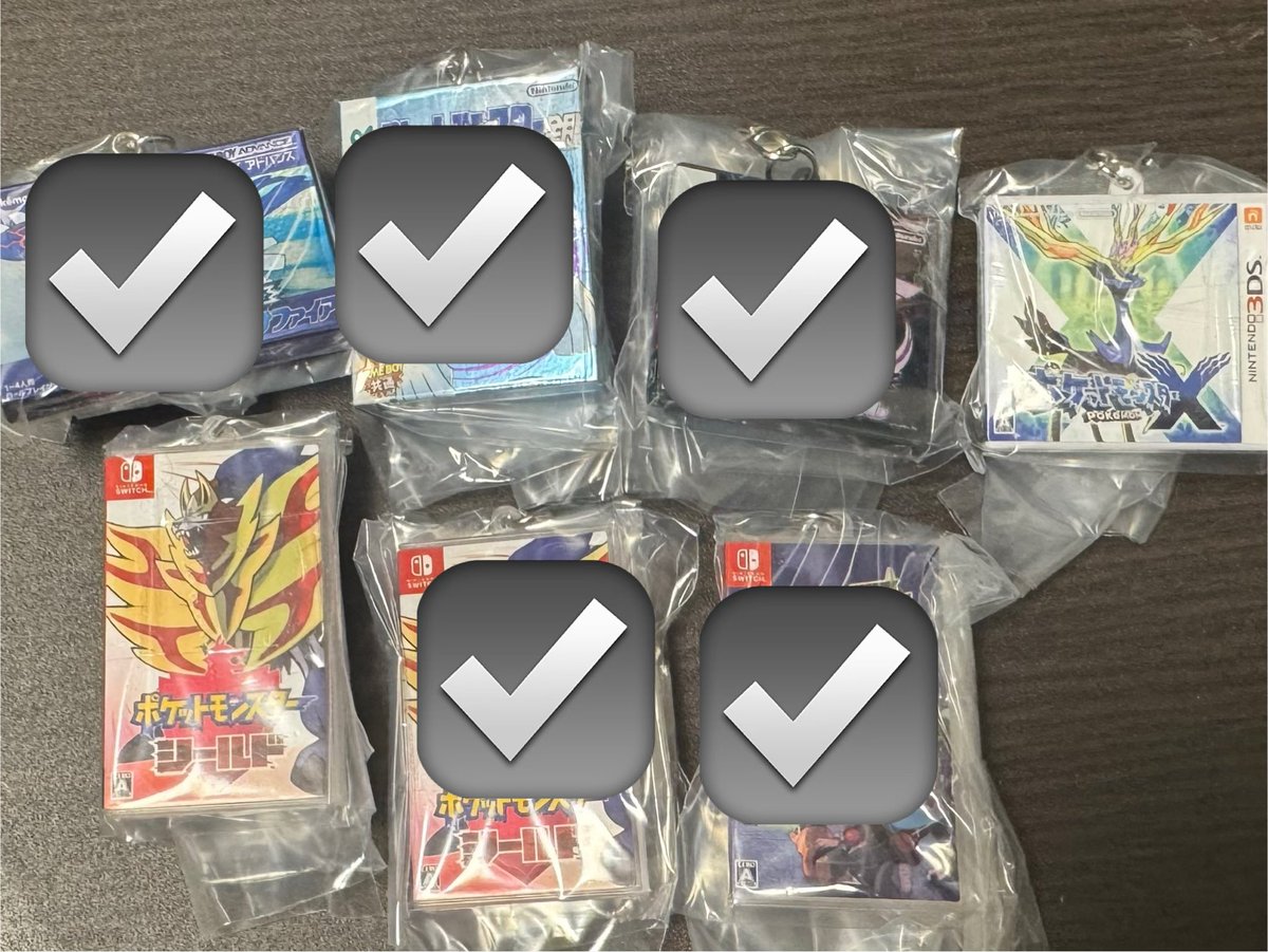 sono_777's tweet photo. 【交換】ポケモンセンター パッケージ＆カートリッジキーホルダーコレクション

【譲】X シールド

【求】Ｙ ソード

都内手渡し>郵送
コンプ目的です
各1まとめて交換していただける方優先
検索からでも気軽にお声がけ下さい https://t.co/bLxnb2JIRt