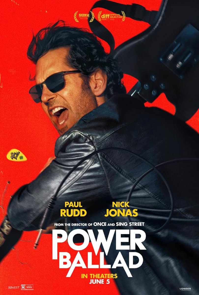DanSonfeld's tweet photo. Power Ballad
Dan: B-
Letterboxd: https://t.co/b8Vh26x43i
#movies #moviereviews https://t.co/icIE84QMfj