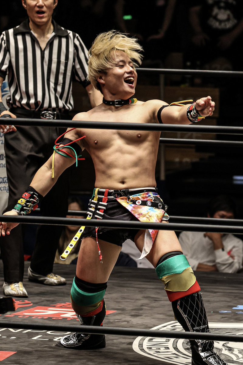 pw_mochi's tweet photo. 2026.6.5 後楽園ホール
RAINBOW GATE 2026
GuCくんの躍動
#DRAGONGATE
#GuC https://t.co/yaaOhhXUwJ