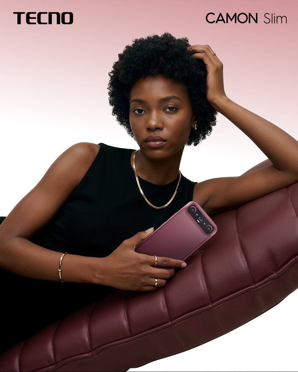 tecnomobile's tweet photo. 4 colors. 1 slim design. Infinite style combos. 😎
CAMON Slim isn't just a phone — it's your daily accessory.

#CAMONSlim #HoldThinShineIn #TECNOAI https://t.co/RwSHDPjhsC