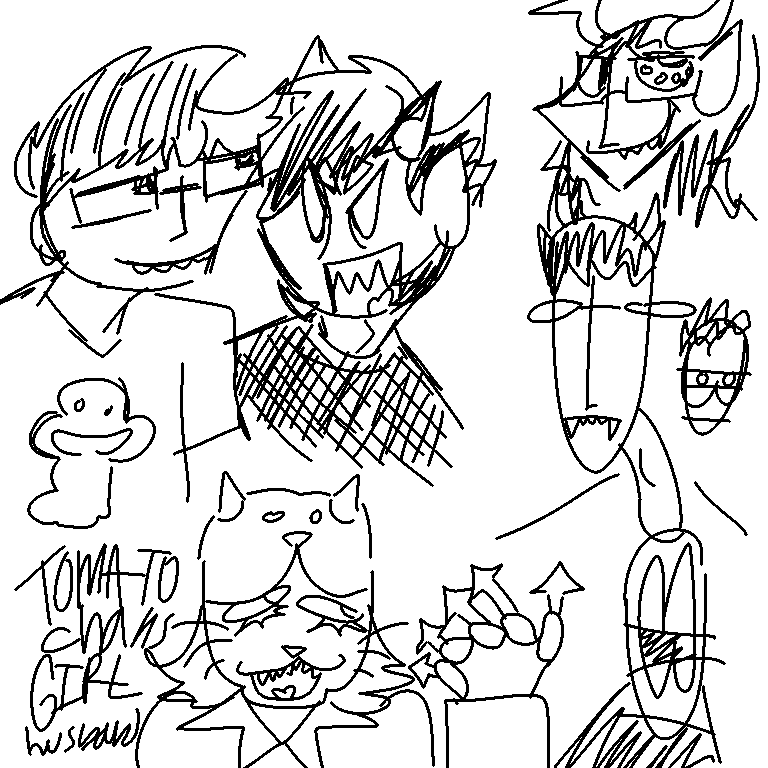 tomatochanswife's tweet photo. ALL FOR @DurandZip #homestuck #johnkat #parappatherapper #ptrtwt #masan #bugbo #zerodraws🌈 #ugougoruuga #ugougolhuga #tomaero🌟🍅 #mrfeenick #mrfreeman #solluxcaptor #nepetaleijon #vriskaserket #Doctorgnus #digitalart #ibspaint https://t.co/HvULURefhB