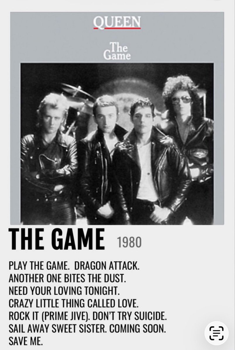 fredsladygodiva's tweet photo. Happy 4️⃣6️⃣th Anniversary to Queen’s "The Game" 🥳🥂
Released on this day in 1980 ❤️
What’s your favorite track from this album? 🤔💬
#OnThisDay #TheGame
#Queen #VinylCommunity https://t.co/ZThgmXkOlU