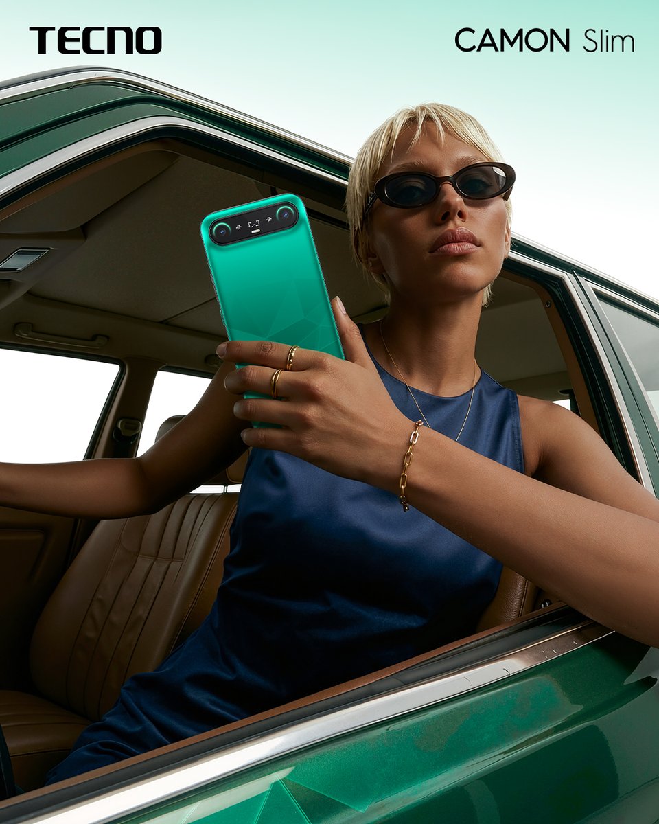 tecnomobile's tweet photo. 4 colors. 1 slim design. Infinite style combos. 😎
CAMON Slim isn't just a phone — it's your daily accessory.

#CAMONSlim #HoldThinShineIn #TECNOAI https://t.co/RwSHDPjhsC
