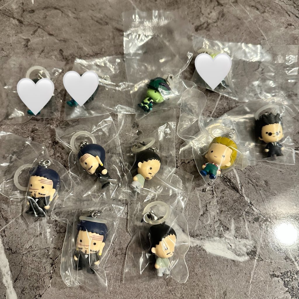 non_pon__'s tweet photo. @xxx
HUNTER×HUNTER ハンターハンター 
めじるしアクセサリー
ガチャ ガチャガチャ 交換
幻影旅団 G.I. キメラアント

譲：レオリオ、メルエム
　　ノブナガ、フランクリン、メルエム
求：2,3枚目

郵送希望です☺︎
検索からでもお気軽にお声がけください🌷 https://t.co/H9h3v2eX2x