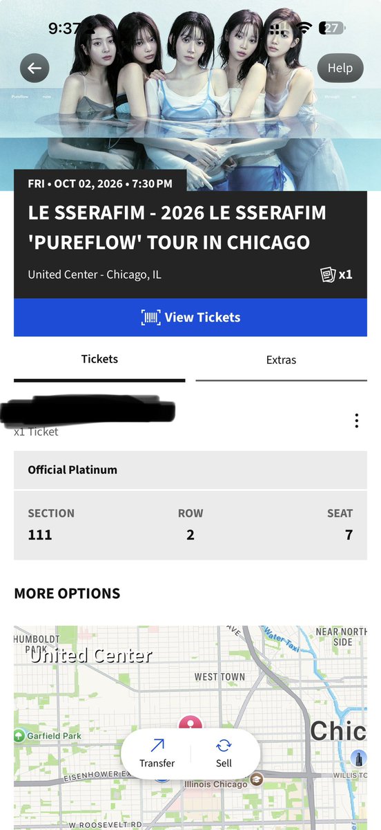 PrincessJbam's tweet photo. Hi! I’m looking to sell my Le Sserafim pureflow tour ticket on Oct 2nd.
Section: 111
Row: 2
Seat: 7
Please message me if interested.
Serious inquiries only.
I am willing to provide proof of ticket legitimacy.
Ticketmaster transfer.
#lesselafim #pureflow #Tour #Chicago https://t.co/yWQ1yTLJwQ