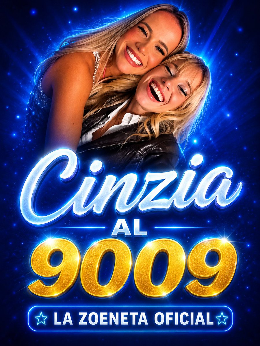 teamzoeofiicial's tweet photo. Vamos Zoitas hechemosle una manito a la amiga de Zoe
Cinzia al 9009 placa positiva
#GranHermano @Zoebogachabasto @CinziaFD https://t.co/F8rXyVXtKJ