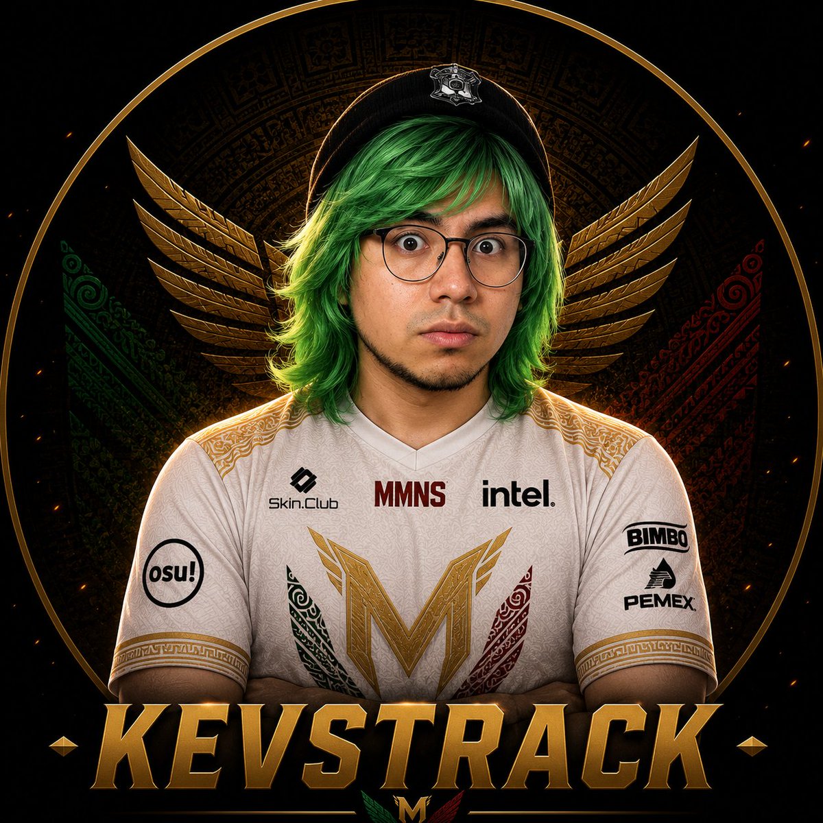mamonesEsports's tweet photo. 【 COMUNICADO OFICIAL 】 
Hoy le damos la bienvenida a @KevstracK  como nuevo jugador de MAMONES Esports.  Estamos emocionados por comenzar esta nueva etapa juntos y confiamos en que lograremos grandes cosas.  Bienvenido a la familia, Kevstrack. 🇲🇽🐐🔥#MamonesUp https://t.co/M7C1G6hhU6