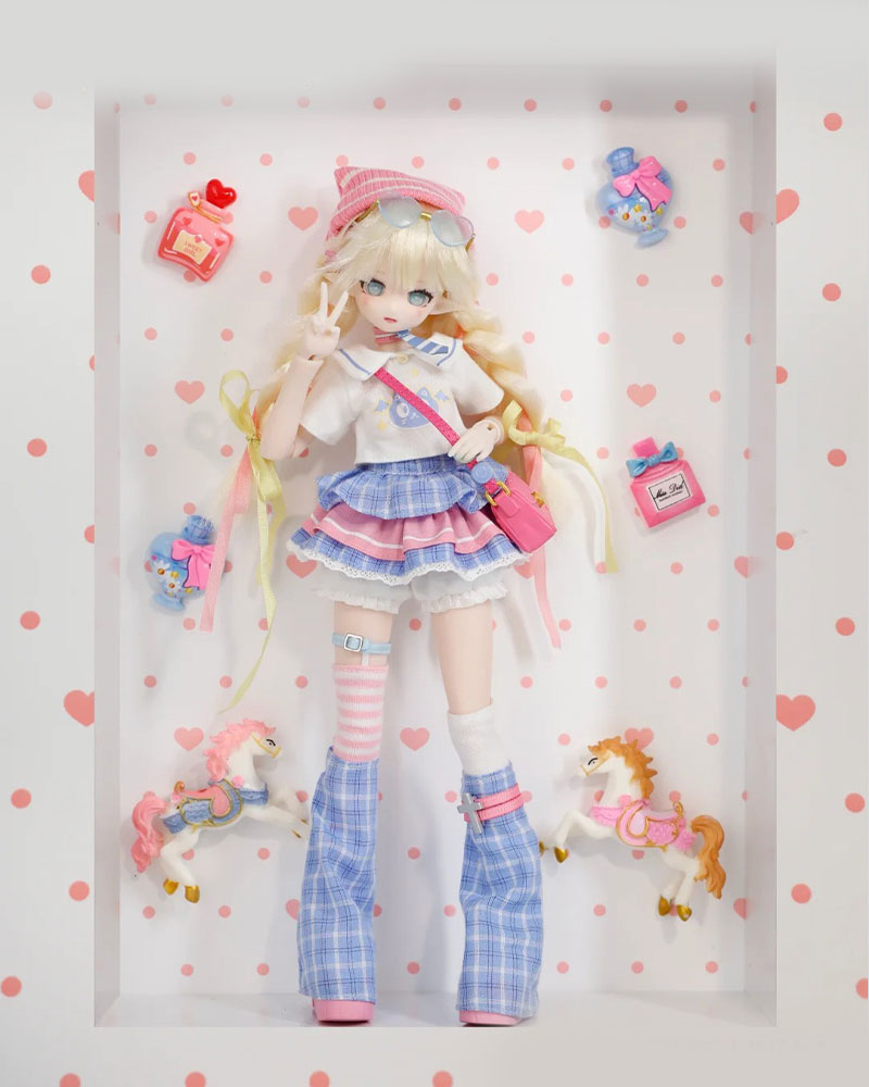 KikaGoods's tweet photo. 🦋Who's obsessed with sweet cuties? 🌺 Which figure do you prefer?

🆕Toy share by Brand: MiraiDolls

🏫Unbelievable Transfer Student Series Special 1/6 Action Figure BJD Blind Box

①There are 6 regular designs, 1 secret design and 1 hanger card to collect.
②Size: Height about 8.1" (Excluding head) 

📢This product isn't yet available on the shelves
👉Find More: https://t.co/ZwKRLkGlWF

🧡Follow us and get the newest toy share daily
#kikagoods #actionfigure #accessoires #balljointeddoll #student #blindbox #kawaii #BJD #dolls