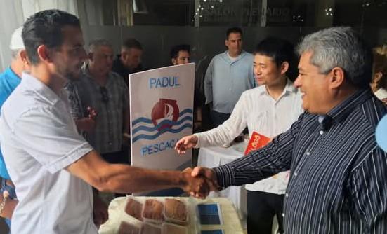 AlexGonzalezCMG's tweet photo. Participa la Empresa Pesquera de #Camagüey en encuentro con empresarios y representantes del Parque Industrial China Latinoamérica. Se continúa en la búsqueda de asociaciones económicas e inversiones para desarrollar la actividad pesquera en la provincia.
#CubaEstáFirme https://t.co/AcxteUMBpE