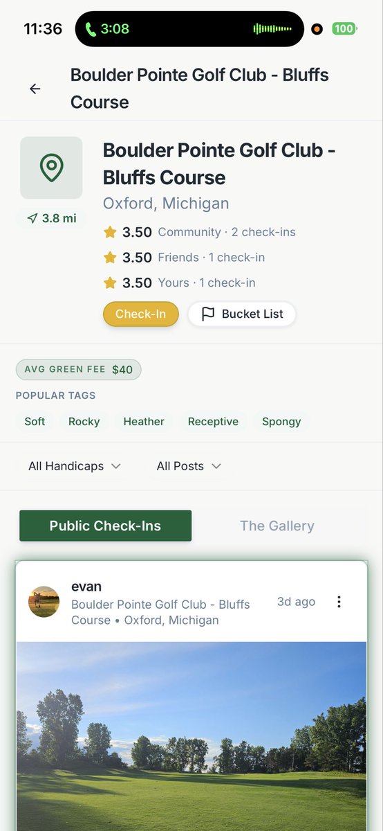 willyydemps's tweet photo. @BrandonTucker Rate the courses using the app Hozzld! https://t.co/6PMflqFJDK