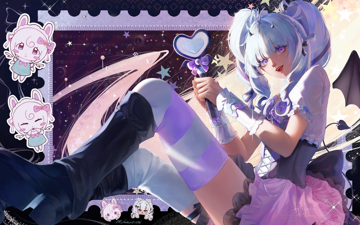 kkansar_'s tweet photo. my submission for https://t.co/Ik0mbq0vJ3! 🐰✨ #JoinCommsGG https://t.co/dKvMac2hQy