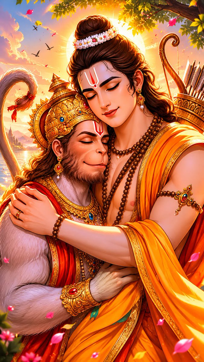 Jagrutimanek5's tweet photo. @RamTiwa14138198 जय श्री राम जय बजरंगबली 🙏🚩 
आपका दिन मंगलमय हो 💐🍀 https://t.co/501c9dXoSS