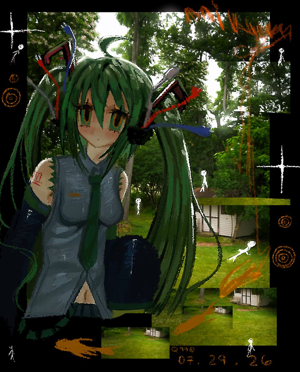 qua_qwack999's tweet photo. Background by Jonah_pulse on insta #hatsunemiku https://t.co/wJhQTSwjvj