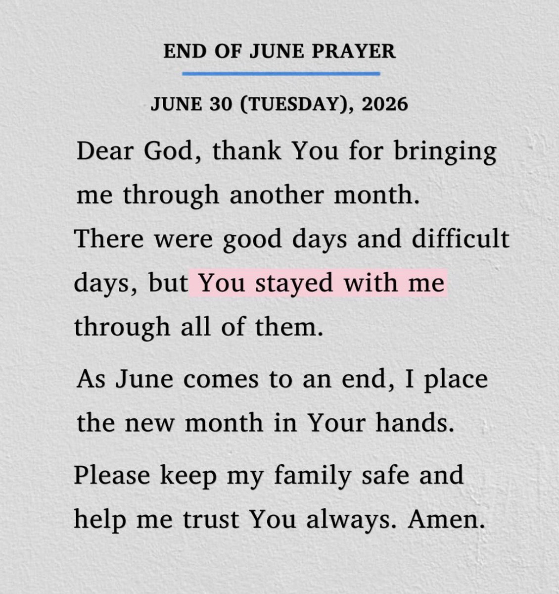 MYavhudi's tweet photo. End of June prayer 🙏🏾 

Let us pray 🤲🏽 https://t.co/jFhwjzNgMc