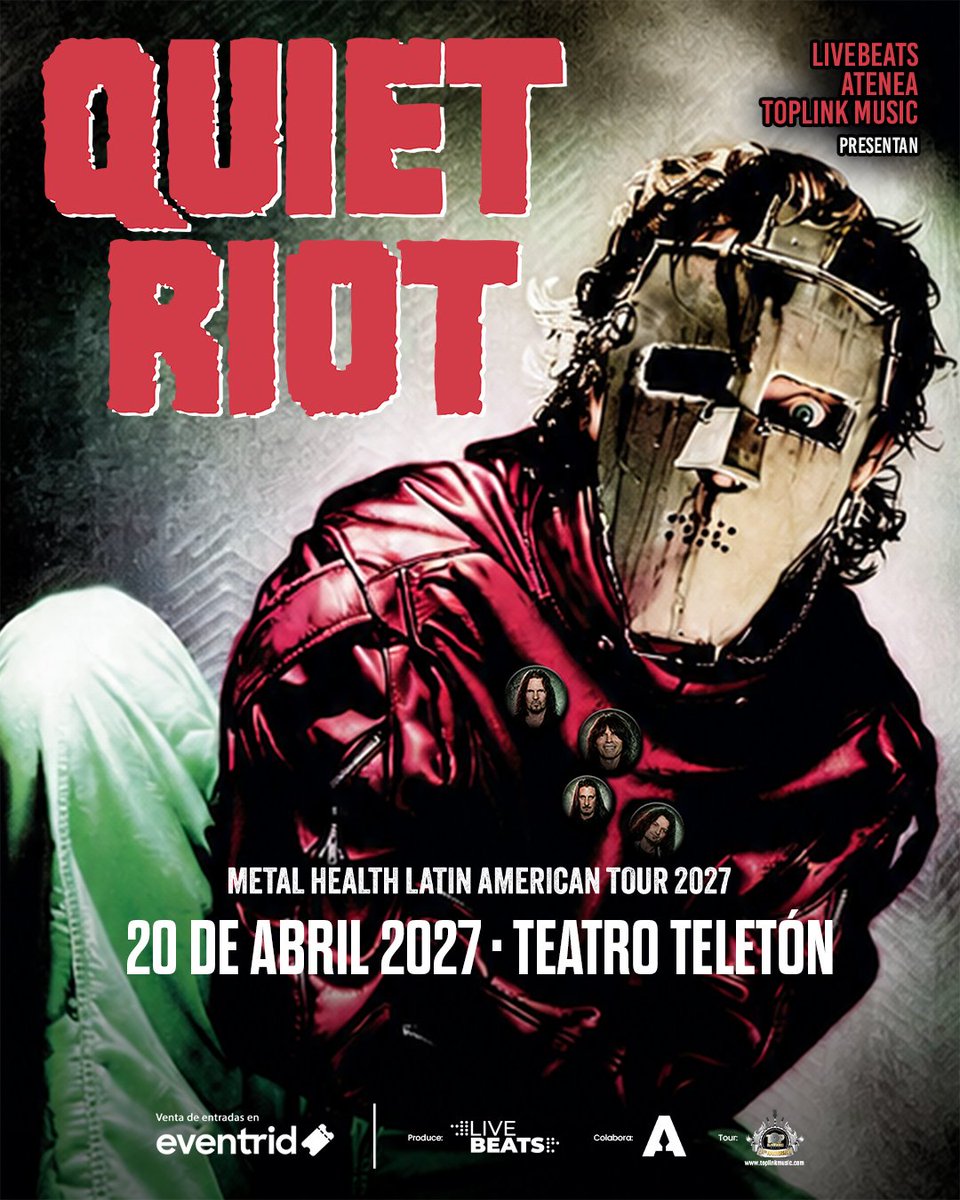 rockaxisoficial's tweet photo. 🔥 ¡Hoy es martes de Grito Primal! 🔥
En el Programa 13, celebramos el regreso a Chile de #QuietRiot y el esperado debut en nuestro país de #GrahamBonnet, la histórica voz de Alcatrazz, Rainbow y Michael Schenker Group 🤘⚡
🕛 Martes 10:00 y 22:00 Hrs en https://t.co/E3miQDPLd6 📻
🎙 Conduce: @CrissAxis
📆 Quiet Riot se presentará el 20 de abril en Teatro Teletón
🎟 @eventrid