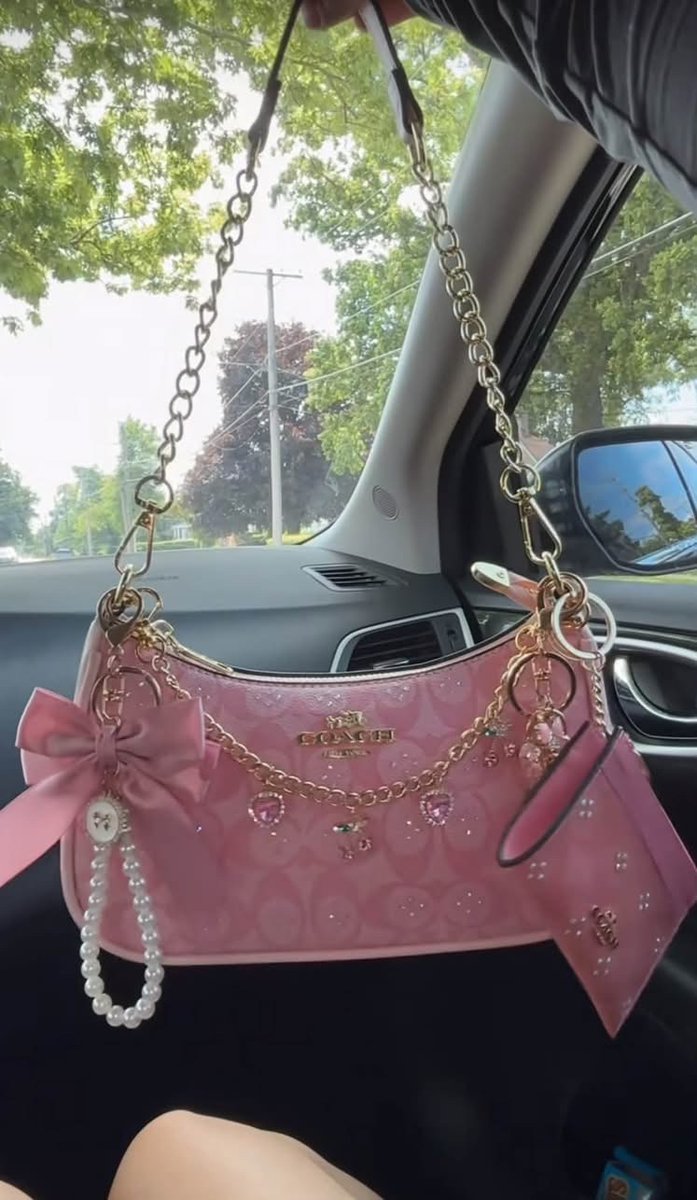 niy2pretty's tweet photo. In love with this pink Teri Coach purse 🎀🩷 https://t.co/0HBxkYiRXY