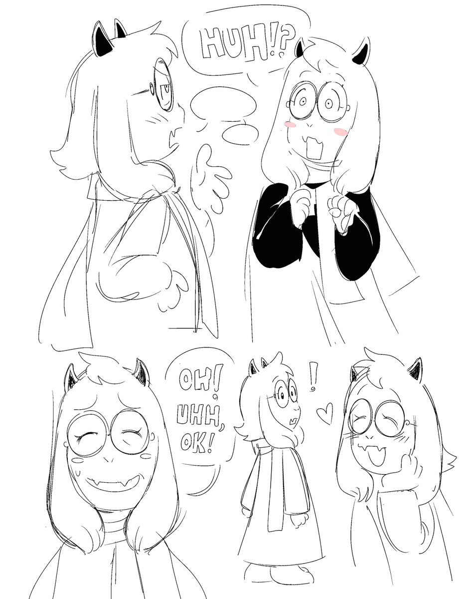 FabbaBanna's tweet photo. Ralsei 1 year update https://t.co/QUsSXHJlHV
