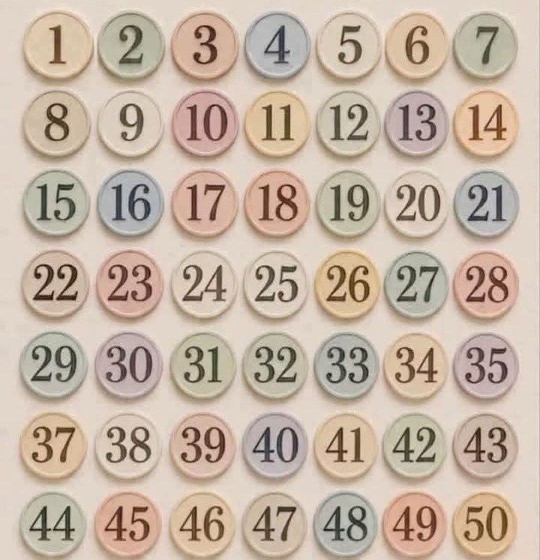 TatianeFeitos's tweet photo. Qual o número que está faltando? https://t.co/pddtNj8cUh