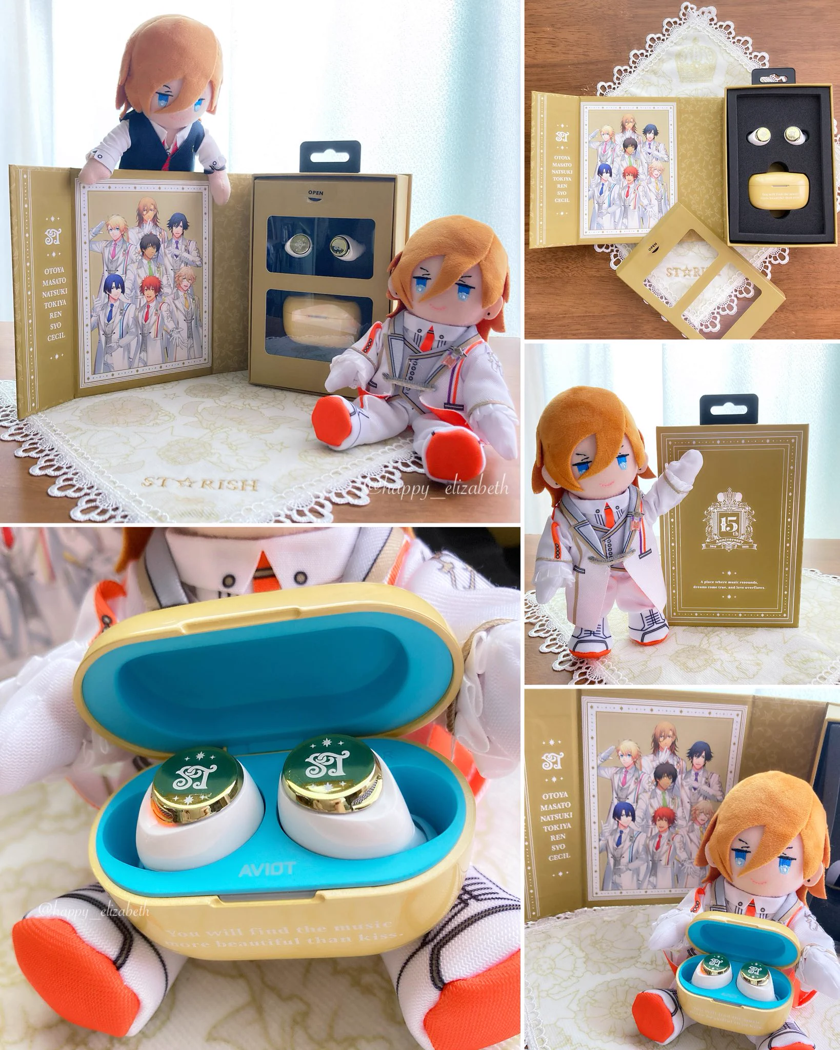 再出品　うたプリ　コラボイヤホン　ST☆RISH エRRRザ🥕👑☆ずっとLoveWeek🌹✨🧡 on X: 