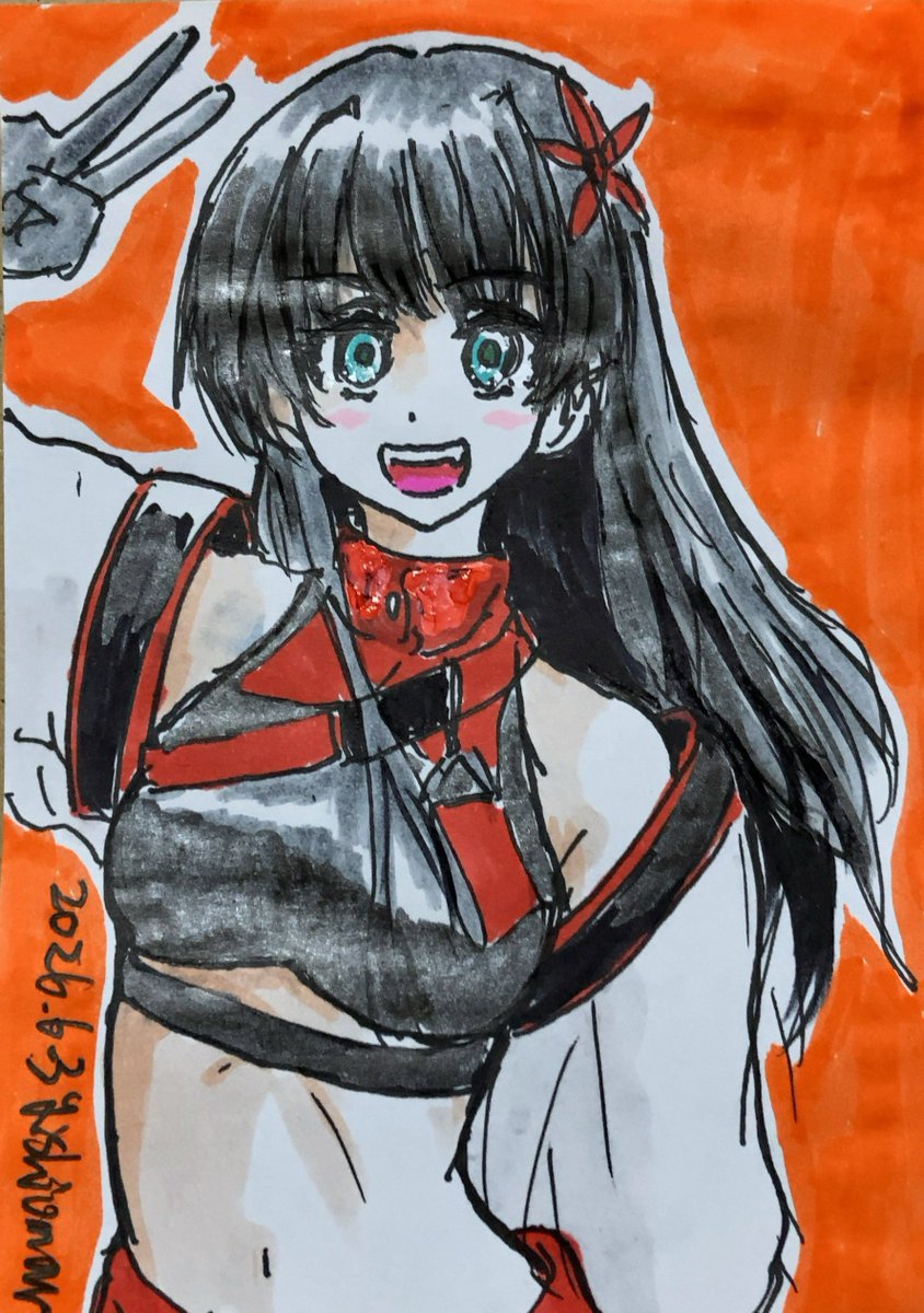 今月描いた絵をさらす
