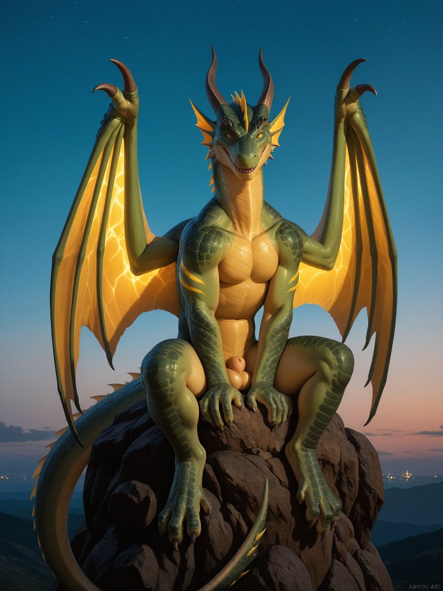 MakeFoxArt's tweet photo. Hadn't posted a dragon in a while. Tossed in a cute gecko because he was adorable.
https://t.co/vETi5i2hv5
#nsfw #furry #furryai #makefox https://t.co/2Zam6sKSYw